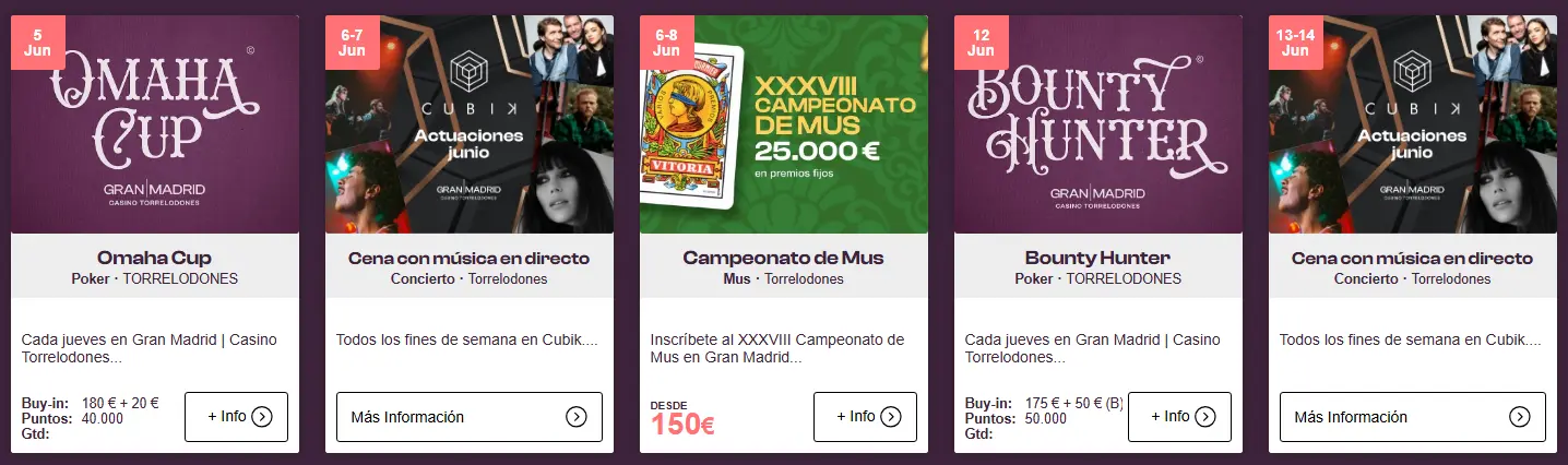 Las mejores tragamonedas en Gran Madrid Casino