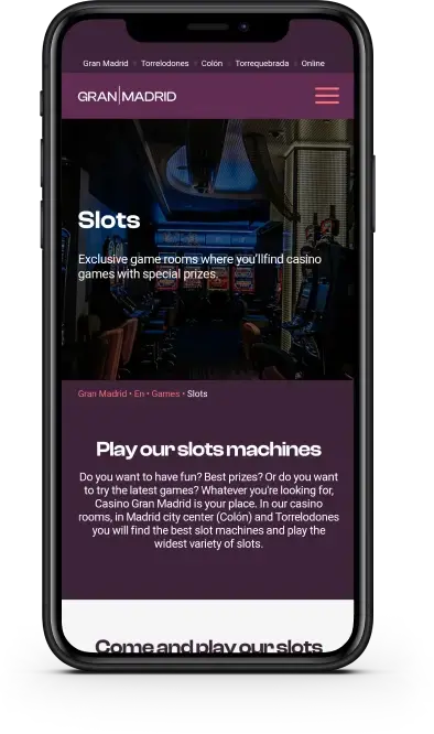 Gran Madrid Casino la mejor aplicación móvil